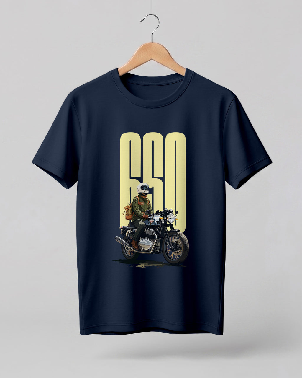 Born to Ride Biker Half Sleeve T-Shirt