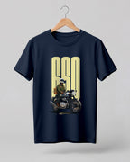 Born to Ride Biker Half Sleeve T-Shirt