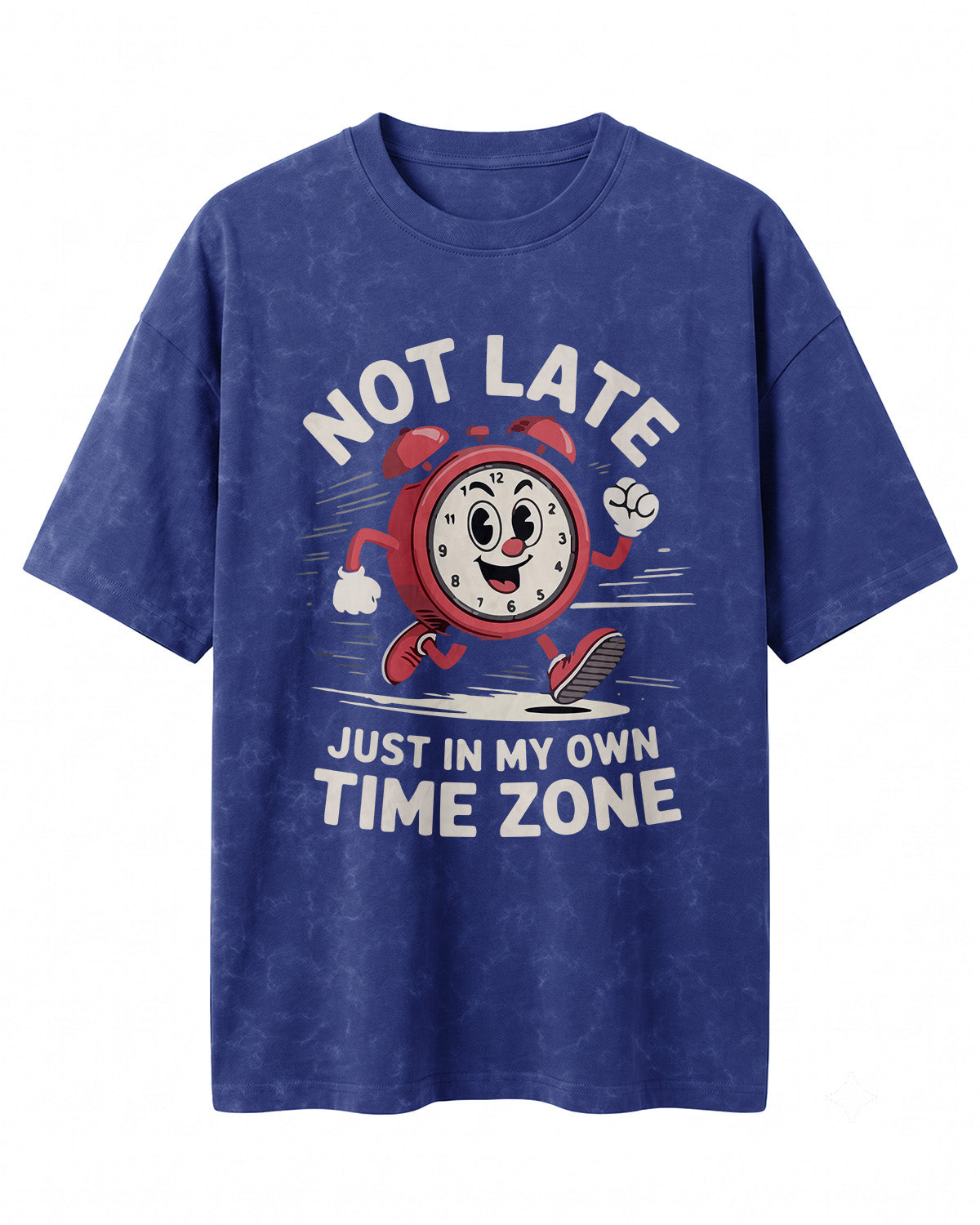 My Own Time Zone Acid Washed Oversized T-Shirt