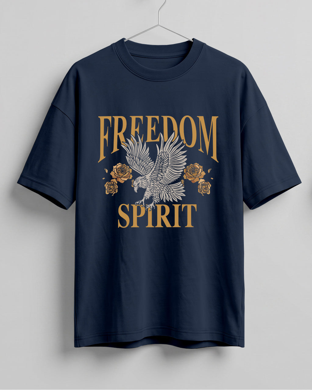 Freedom Spirit Cotton Oversized Fit T-Shirt
