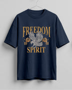 Freedom Spirit Cotton Oversized Fit T-Shirt
