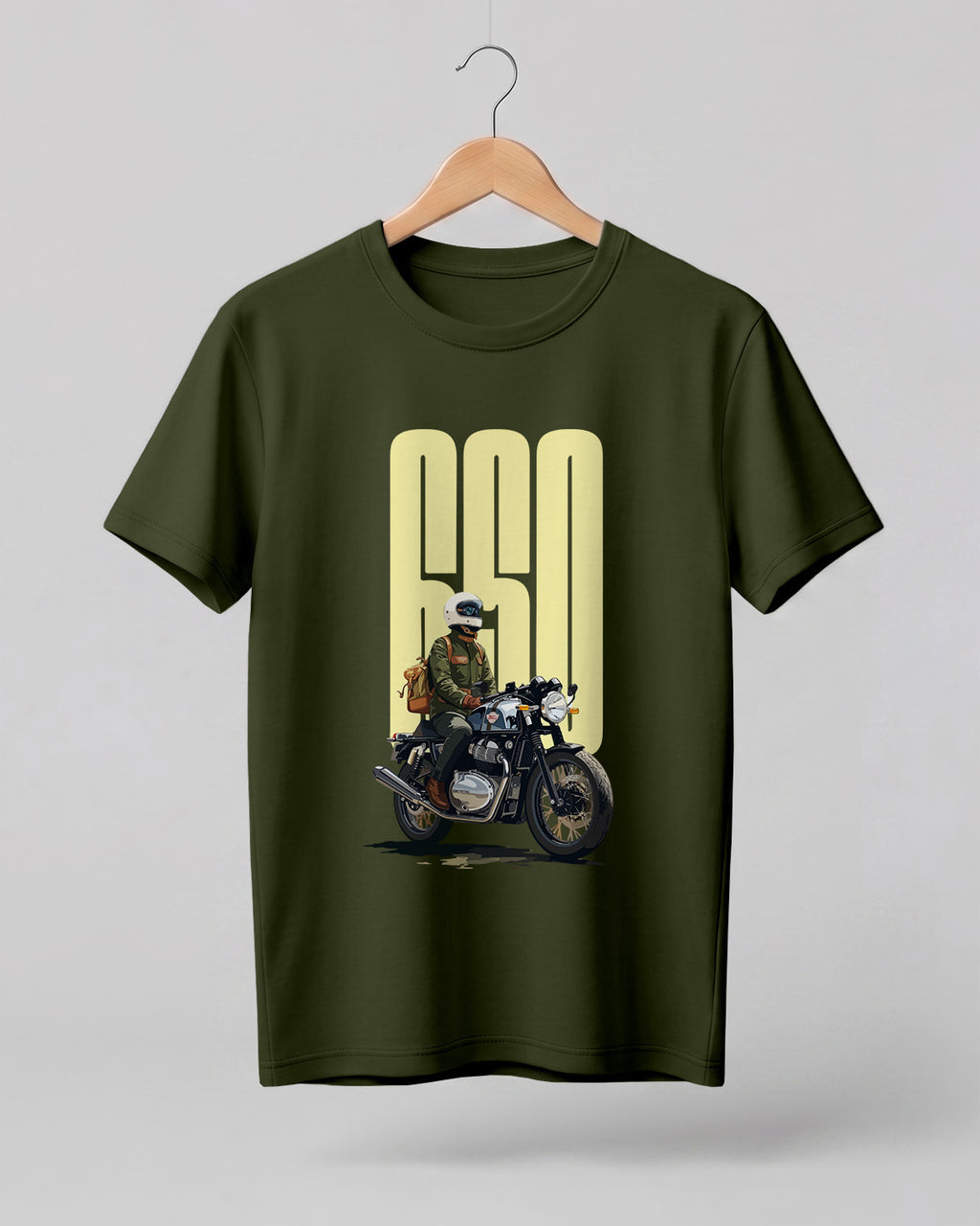Born to Ride Biker Half Sleeve T-Shirt