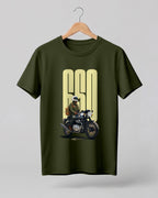 Born to Ride Biker Half Sleeve T-Shirt