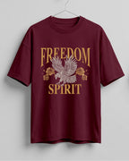 Freedom Spirit Cotton Oversized Fit T-Shirt