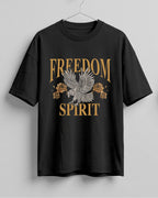 Freedom Spirit Cotton Oversized Fit T-Shirt