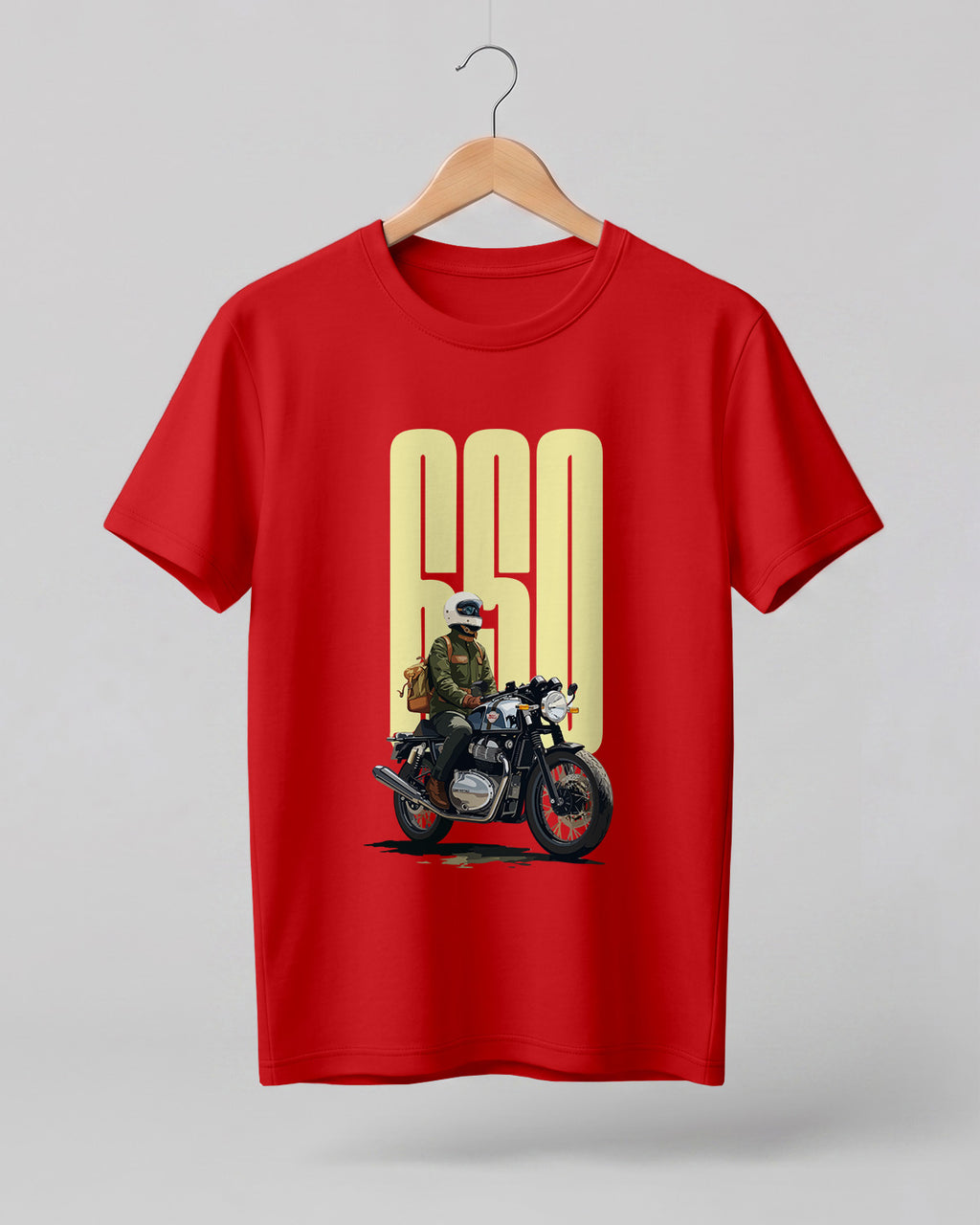 Born to Ride Biker Half Sleeve T-Shirt