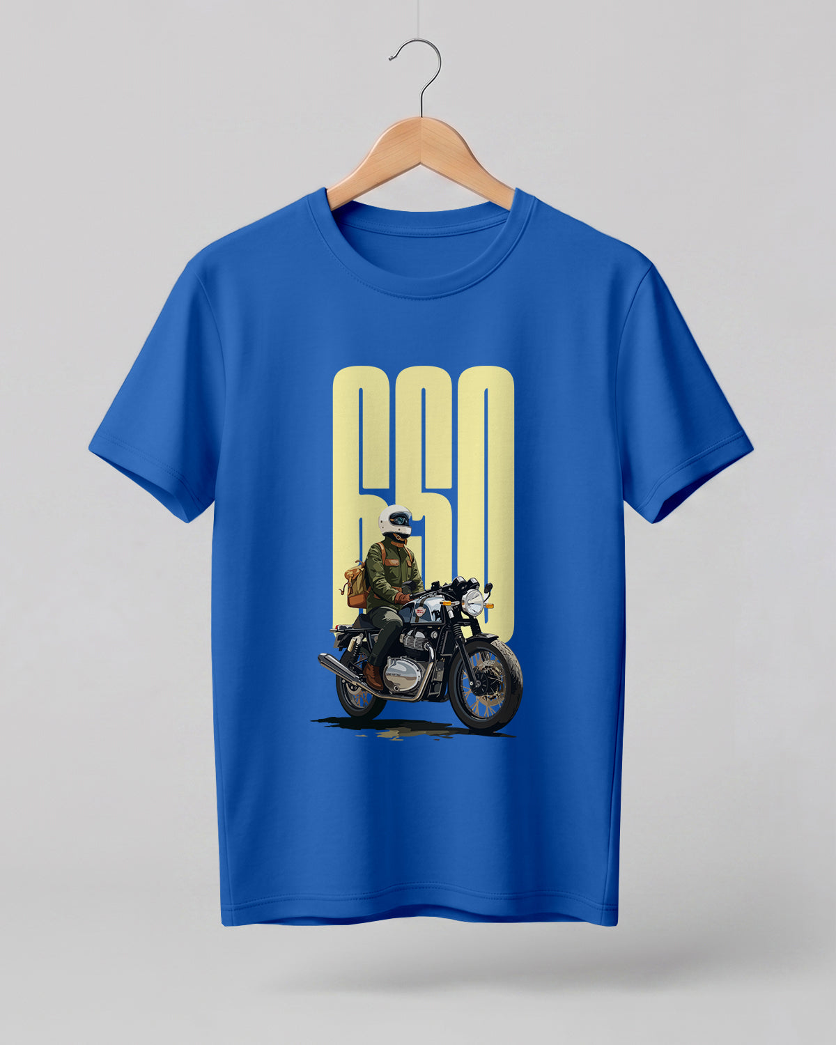 Born to Ride Biker Half Sleeve T-Shirt