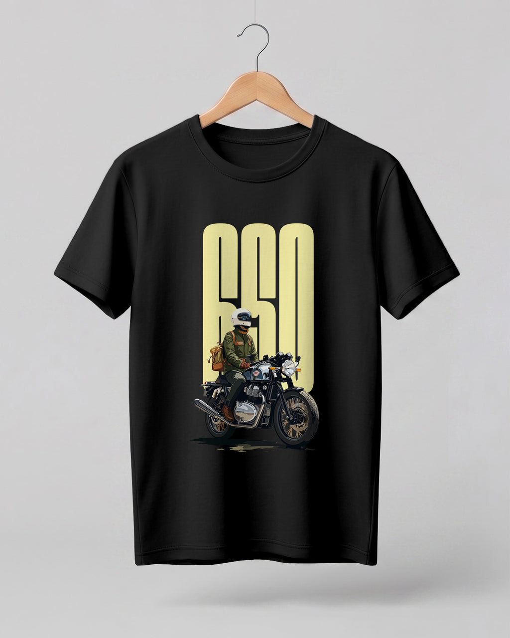 Born to Ride Biker Half Sleeve T-Shirt