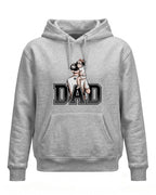 Dad Daughter Hug Graphic Hoodie