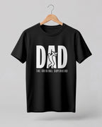 Dad The Original Superhero Graphic Half Sleeve T-Shirt