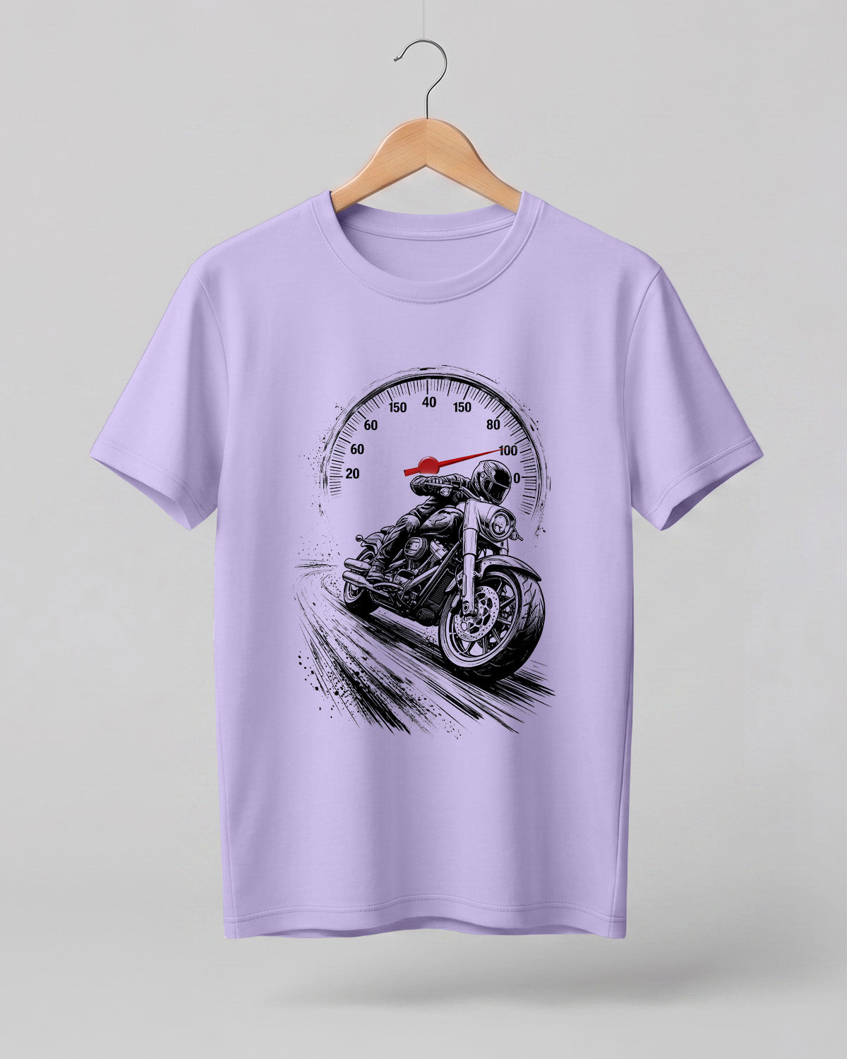 Ride & Freedom Motorcycle Half Sleeve T-Shirt