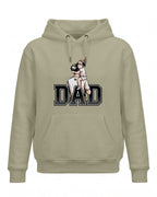 Dad Daughter Hug Graphic Hoodie