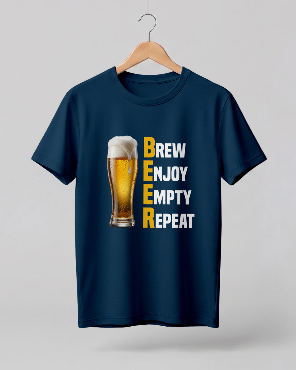 Brew Enjoy Empty Repeat Half Sleeve T-Shirt