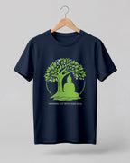 Hanging Out With Your Soul Cotton Half Sleeve T-Shirt