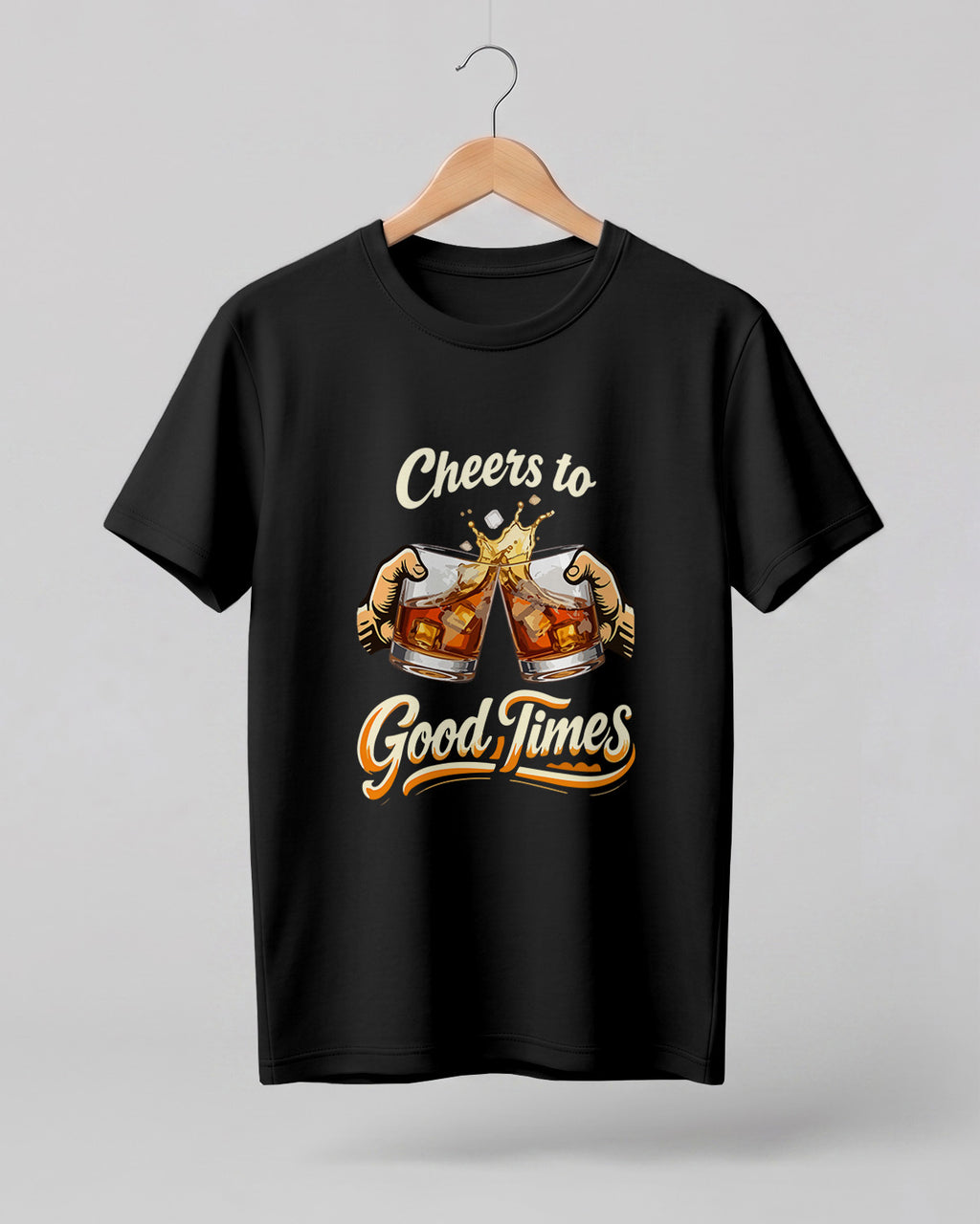 Cheers to Good Times Half Sleeve T-Shirt