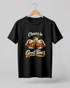 Cheers to Good Times Half Sleeve T-Shirt