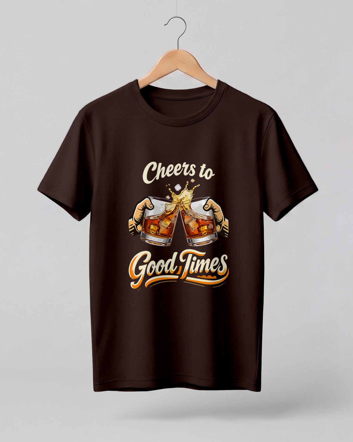 Cheers to Good Times Half Sleeve T-Shirt
