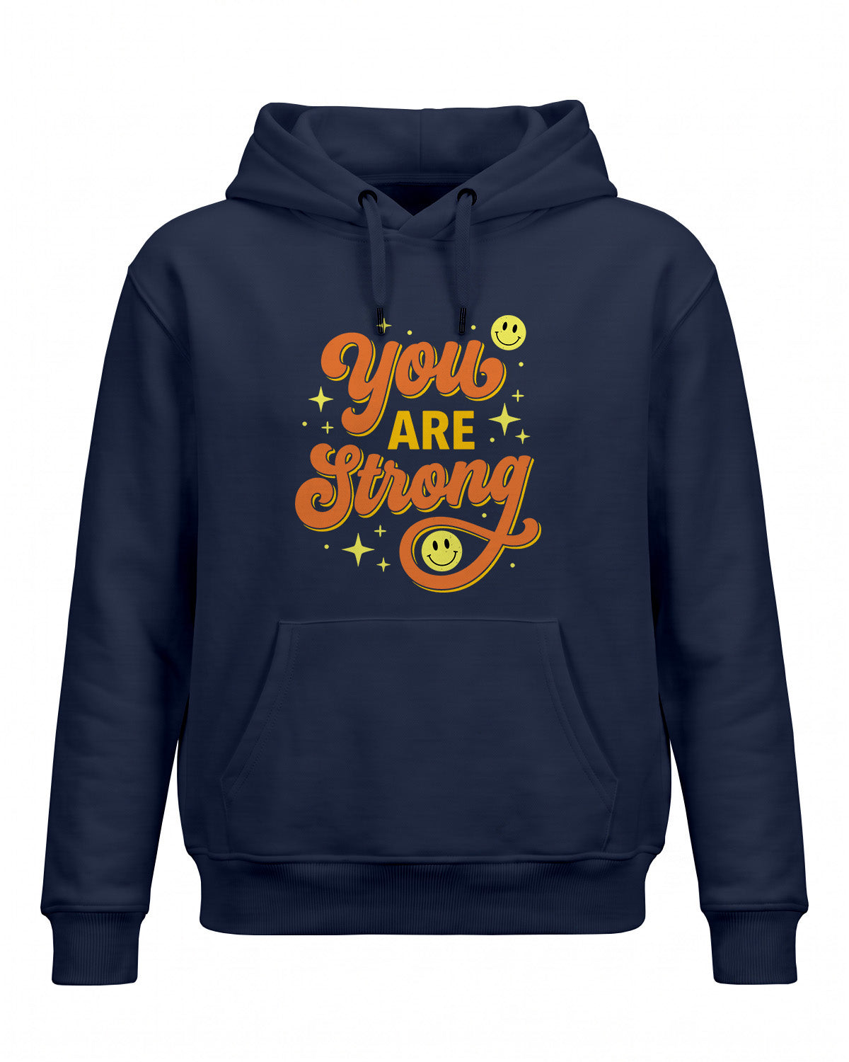 Xenovaurban motivational graphic hoodie featuring the quote You Are Strong