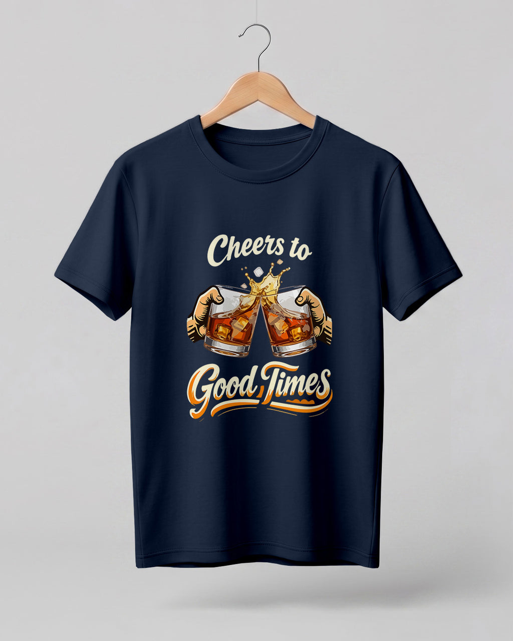 Cheers to Good Times Half Sleeve T-Shirt