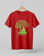 Hanging Out With Your Soul Cotton Half Sleeve T-Shirt