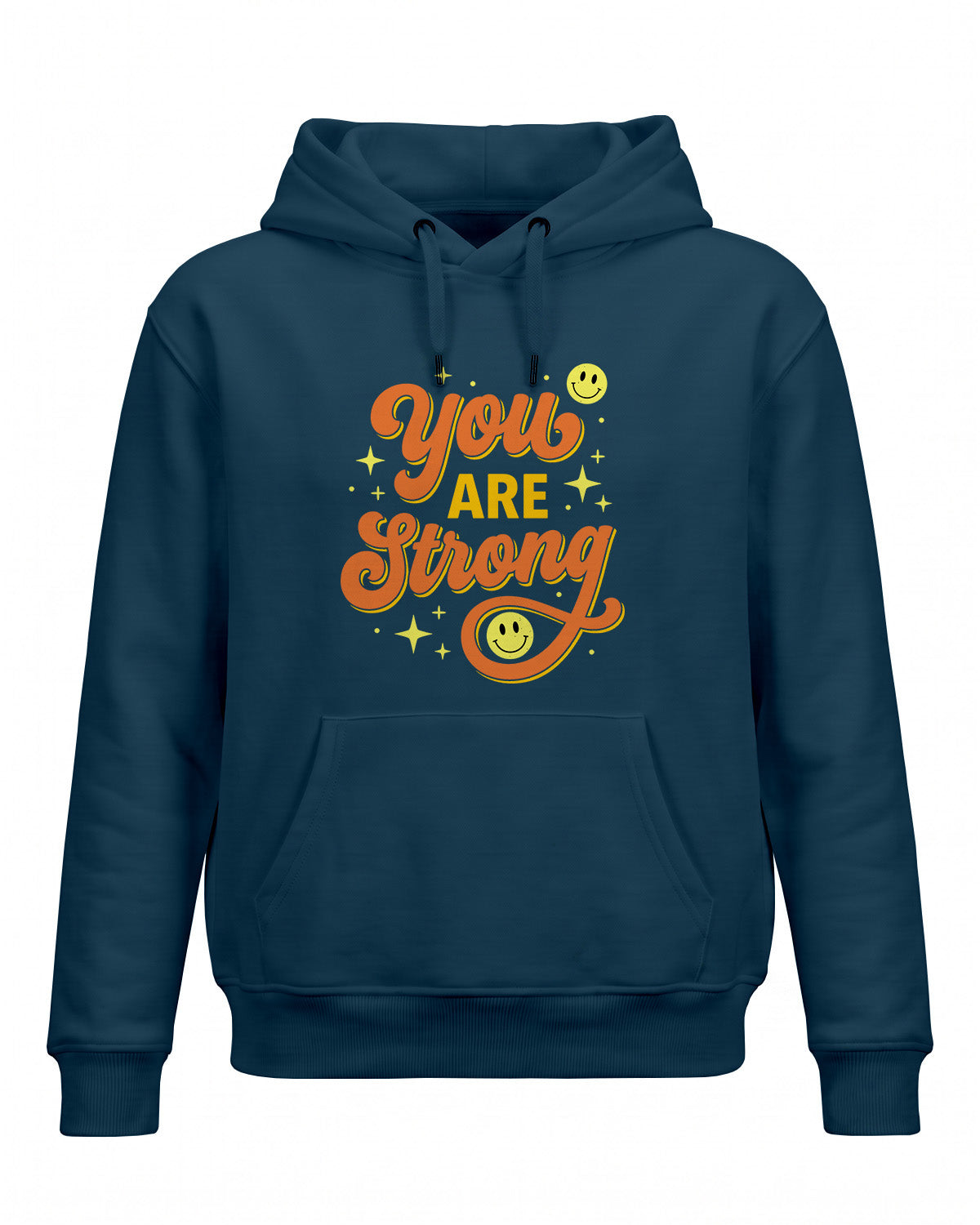 Xenovaurban motivational graphic hoodie featuring the quote You Are Strong