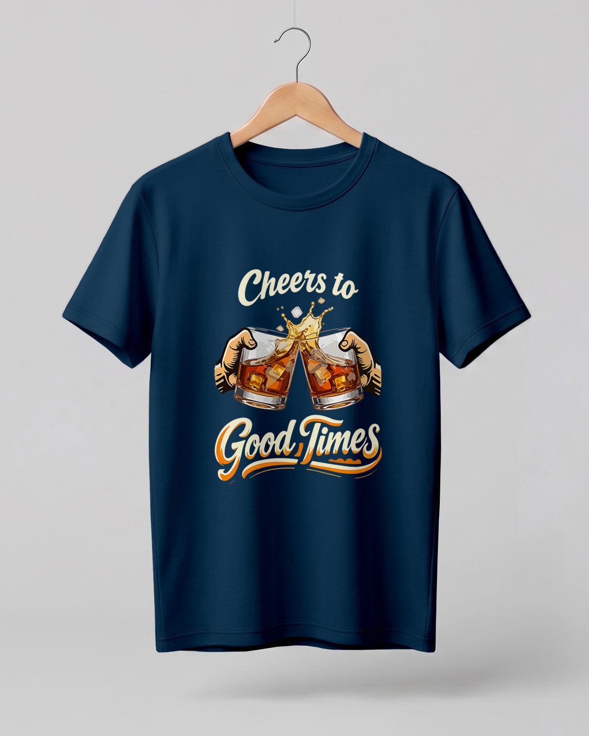 Cheers to Good Times Half Sleeve T-Shirt