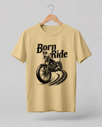 Born to Ride Motorcycle Half Sleeve T-Shirt