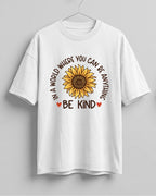 Be Anything, Be Kind Cotton Oversized Fit T-Shirt