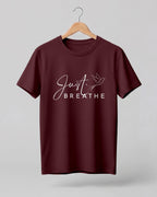 Just Breathe Cotton Half Sleeve T-Shirt