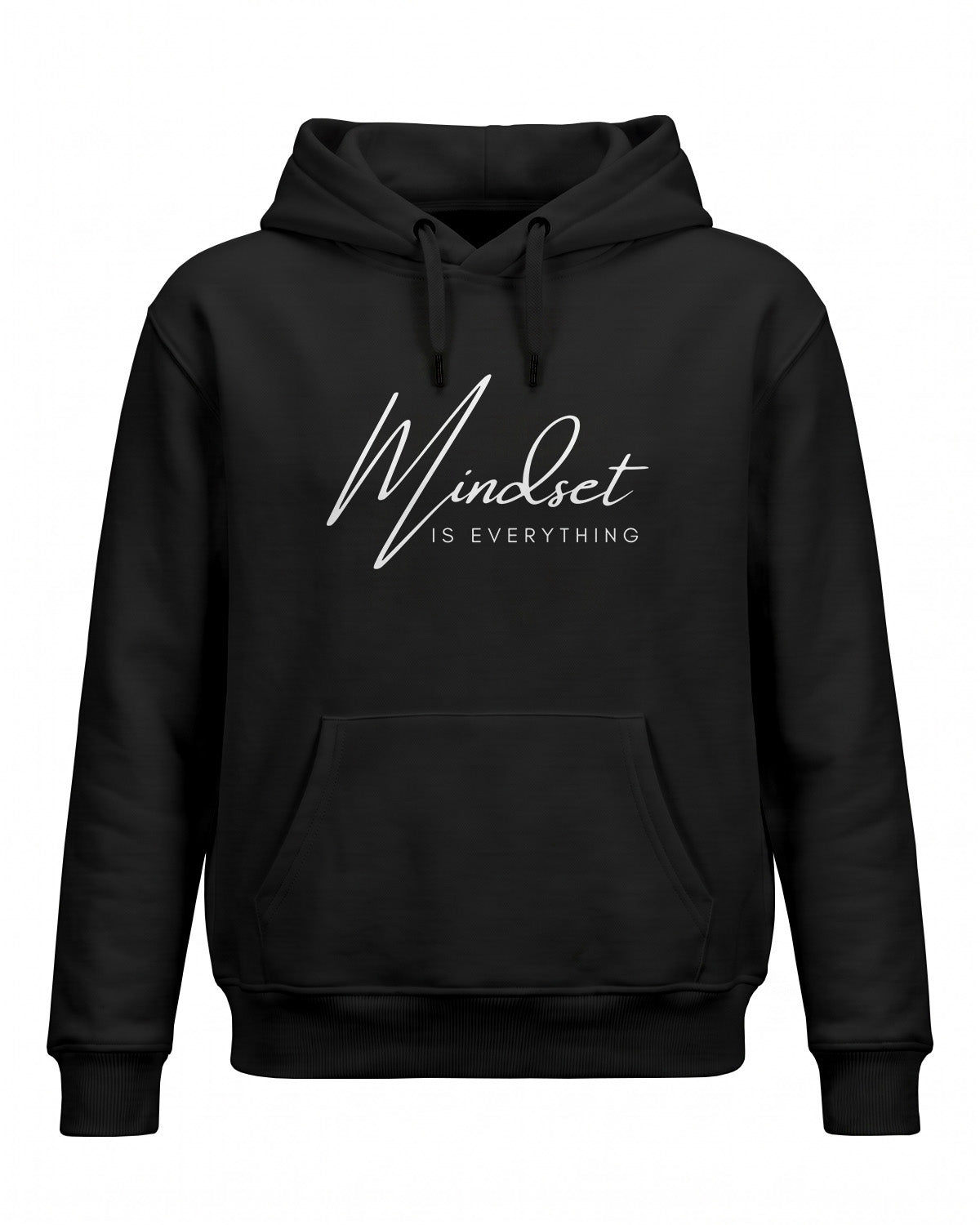 Xenovaurban motivational graphic hoodie featuring the quote Mindset Is Everything