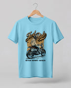 Just Ride Biker Half Sleeve T-Shirt