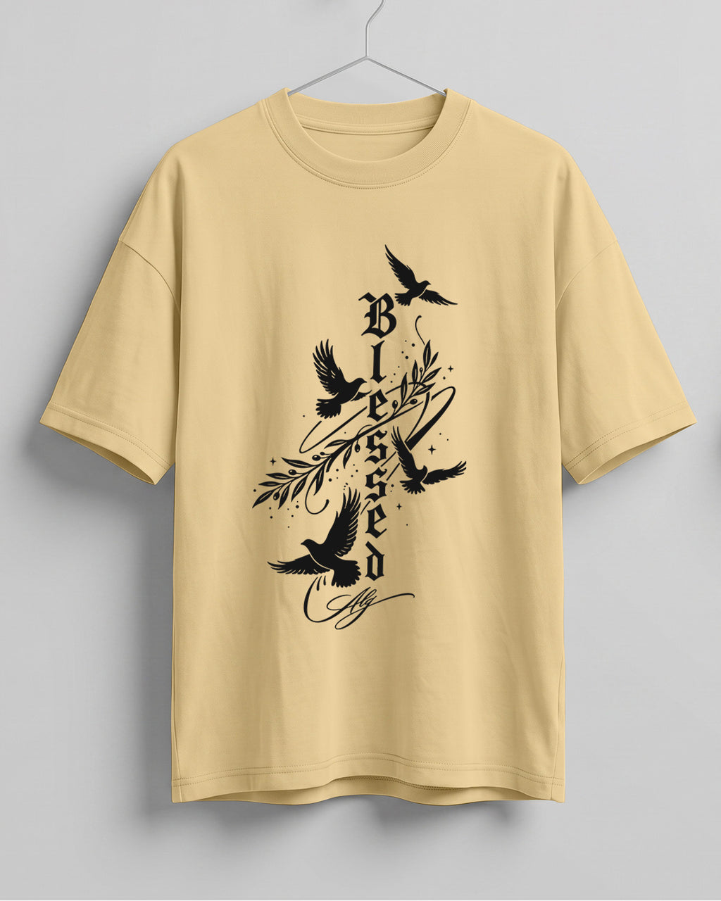 Blessed Cotton Oversized Fit T-Shirt