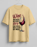 Xenovaurban oversized T-shirt featuring I Run Because I Really Like Beer typography and beer mug graphics