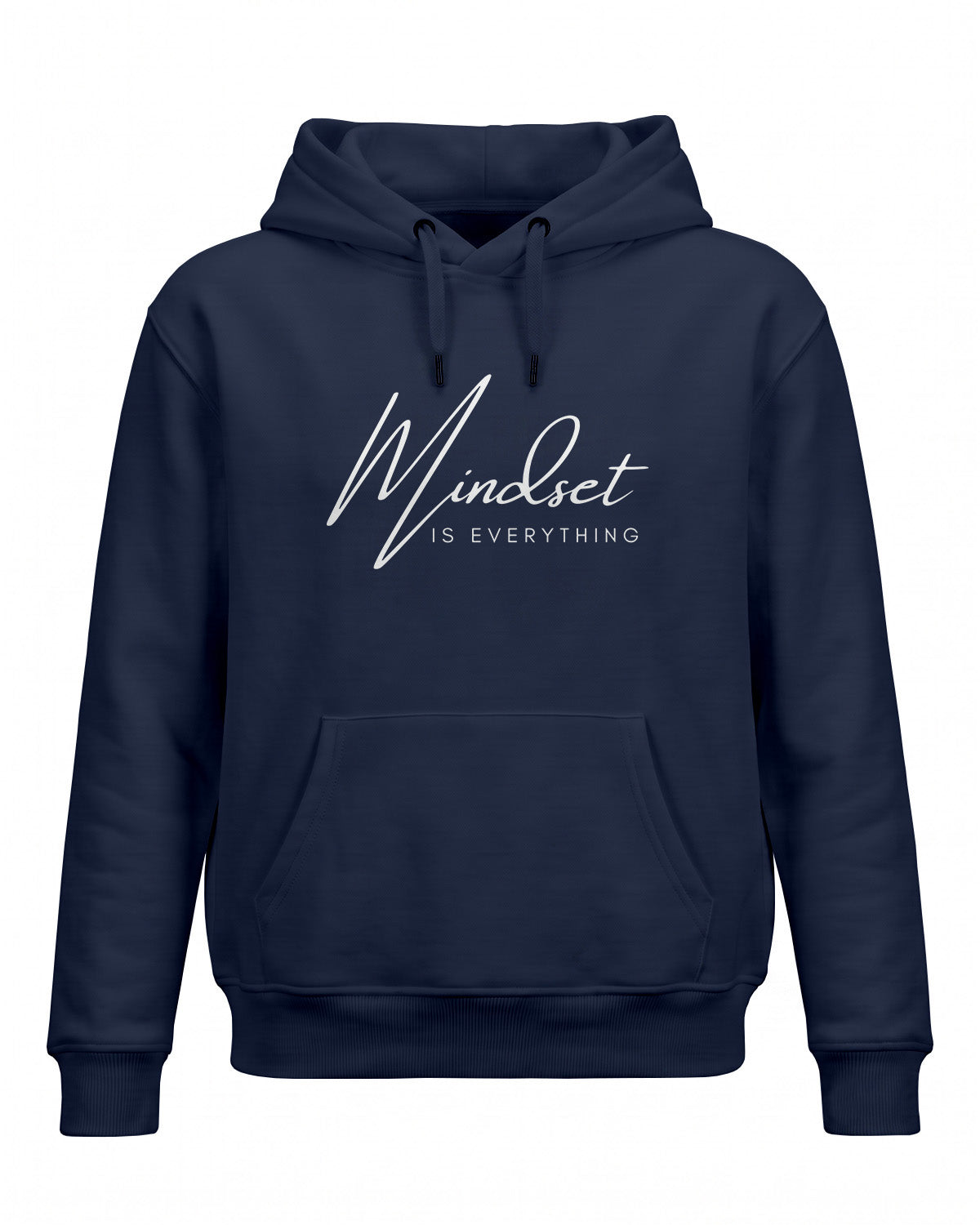 Xenovaurban motivational graphic hoodie featuring the quote Mindset Is Everything