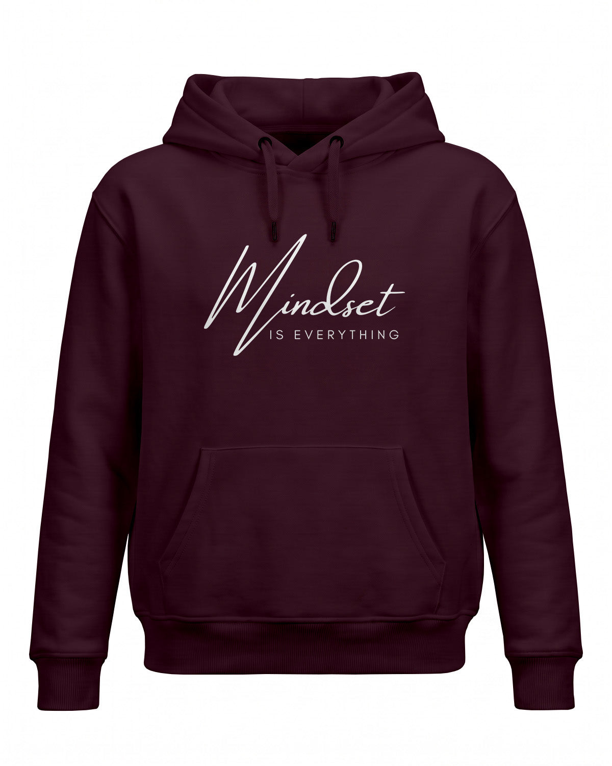 Xenovaurban motivational graphic hoodie featuring the quote Mindset Is Everything