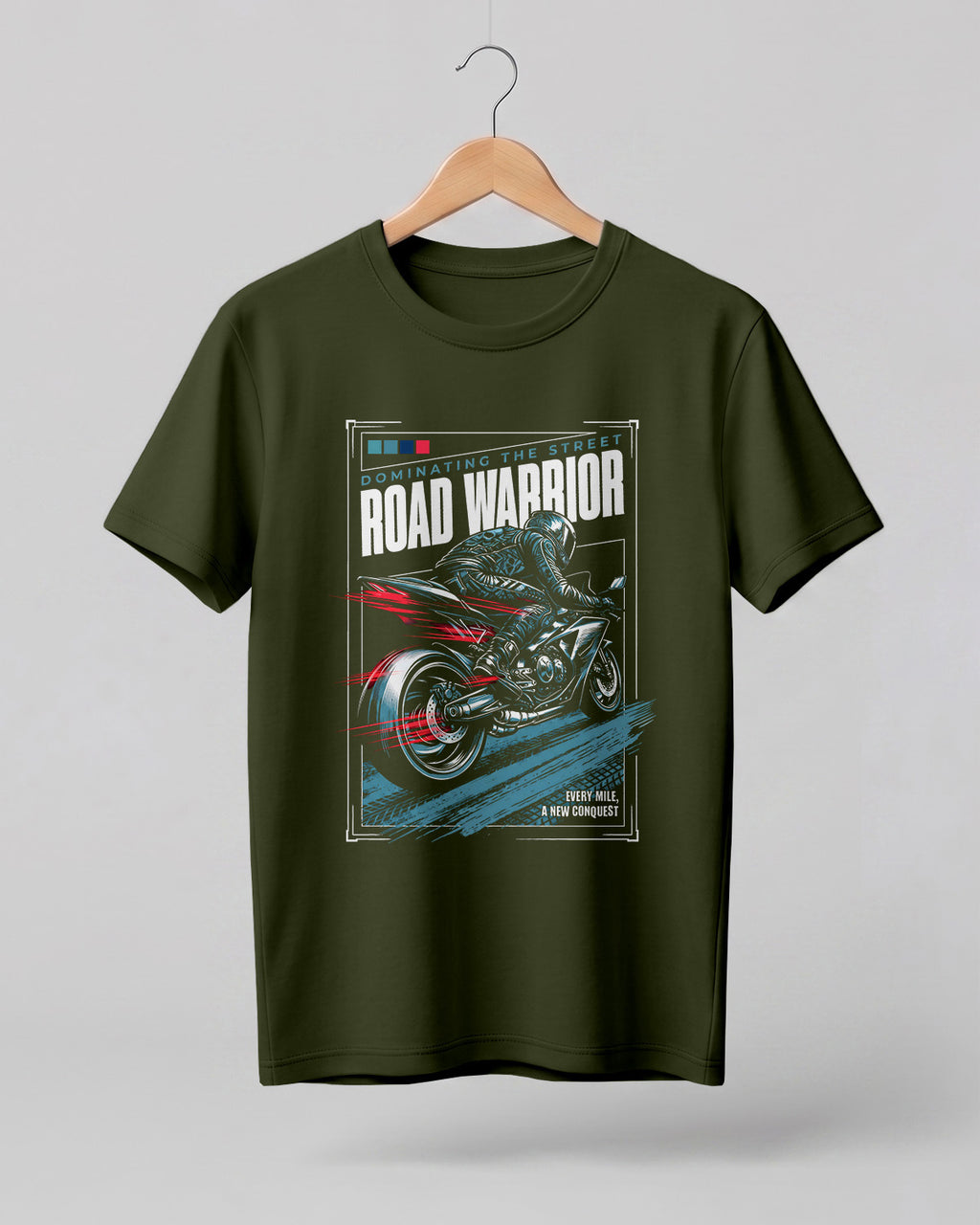 Road Warrior Graphic T-Shirt for Men