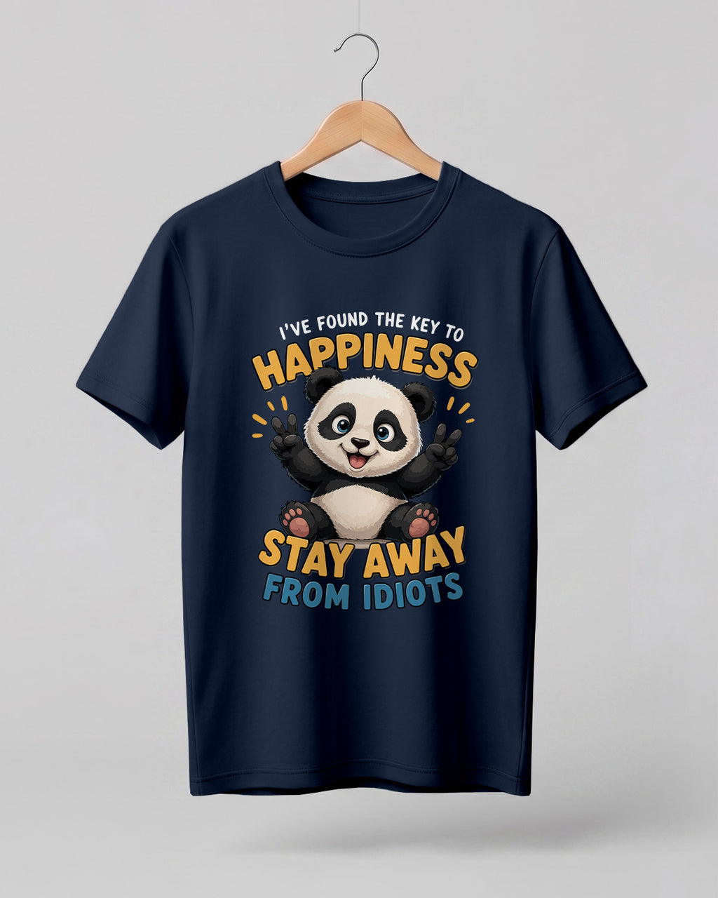 Stay Away From Idiots Half Sleeve T-Shirt
