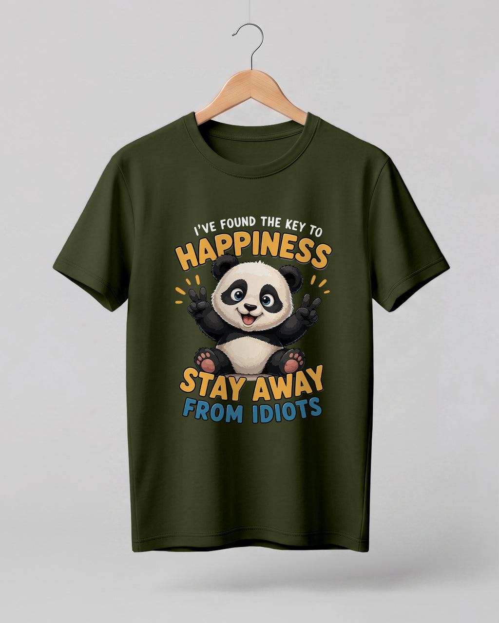 Stay Away From Idiots Half Sleeve T-Shirt