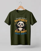 Stay Away From Idiots Half Sleeve T-Shirt