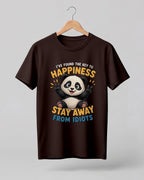 Stay Away From Idiots Half Sleeve T-Shirt